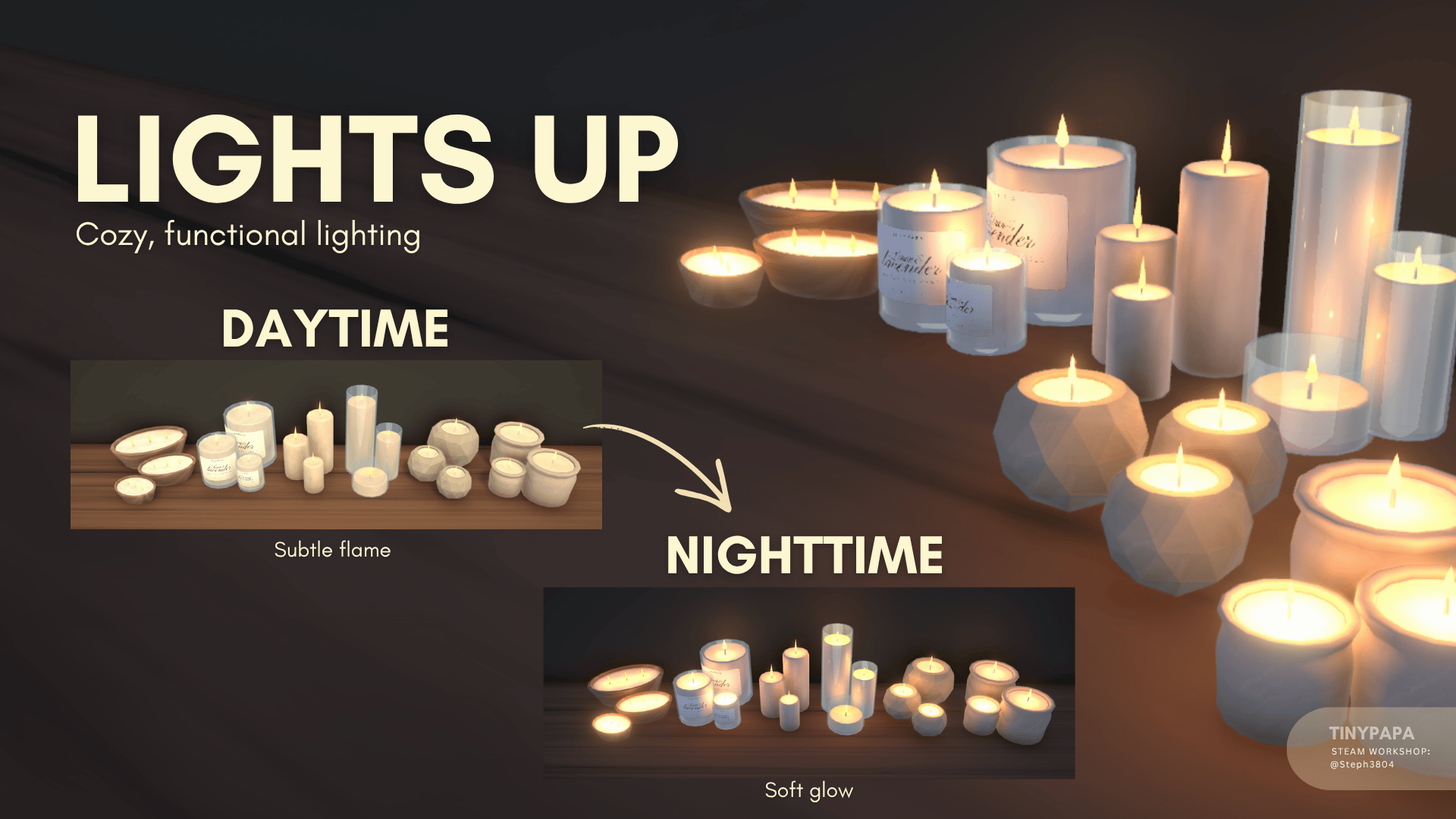 [tinypapa] Functional Candles image 1