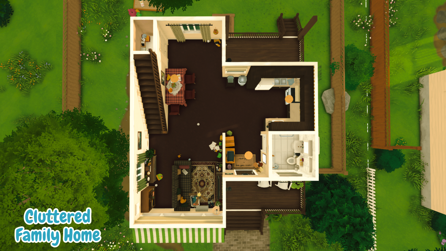 Cluttered Family Home image 13