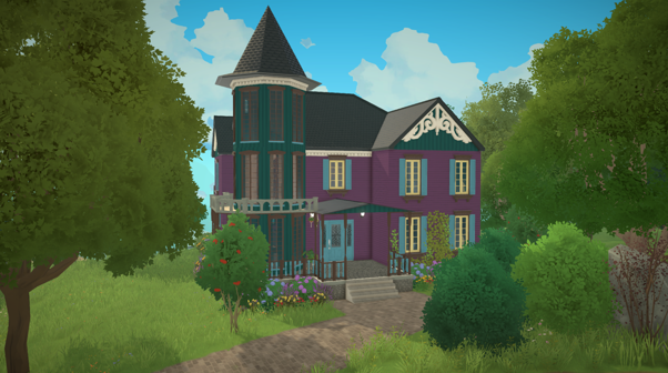 Colourful Queen Anne Victorian image 1