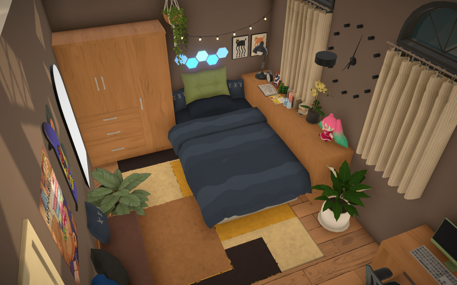 Cozy Dark Apartment image 5