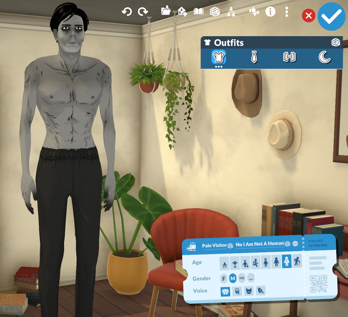 Pale Visitor from No, I Am Not A Human image 2