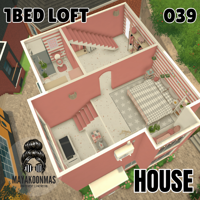 039 | HOUSE| 1BED | 8X8 image 6