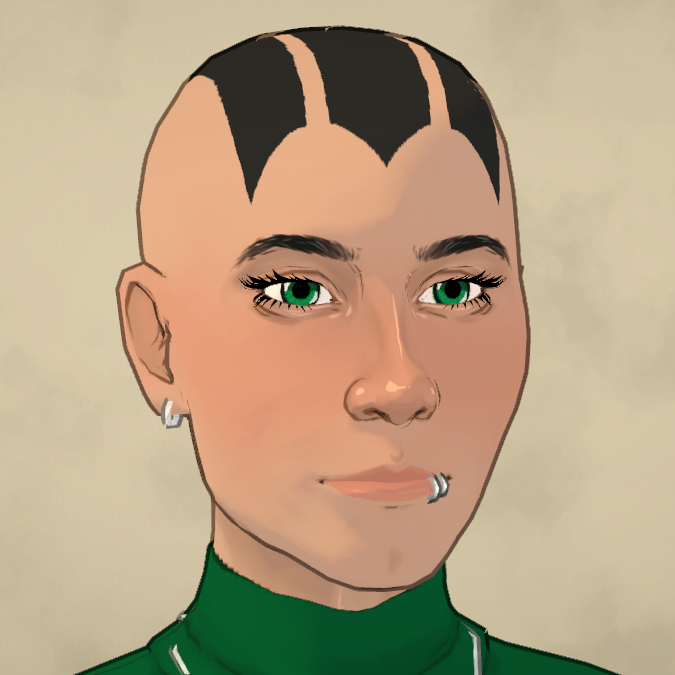 Amiten's Head Tattoo image 1