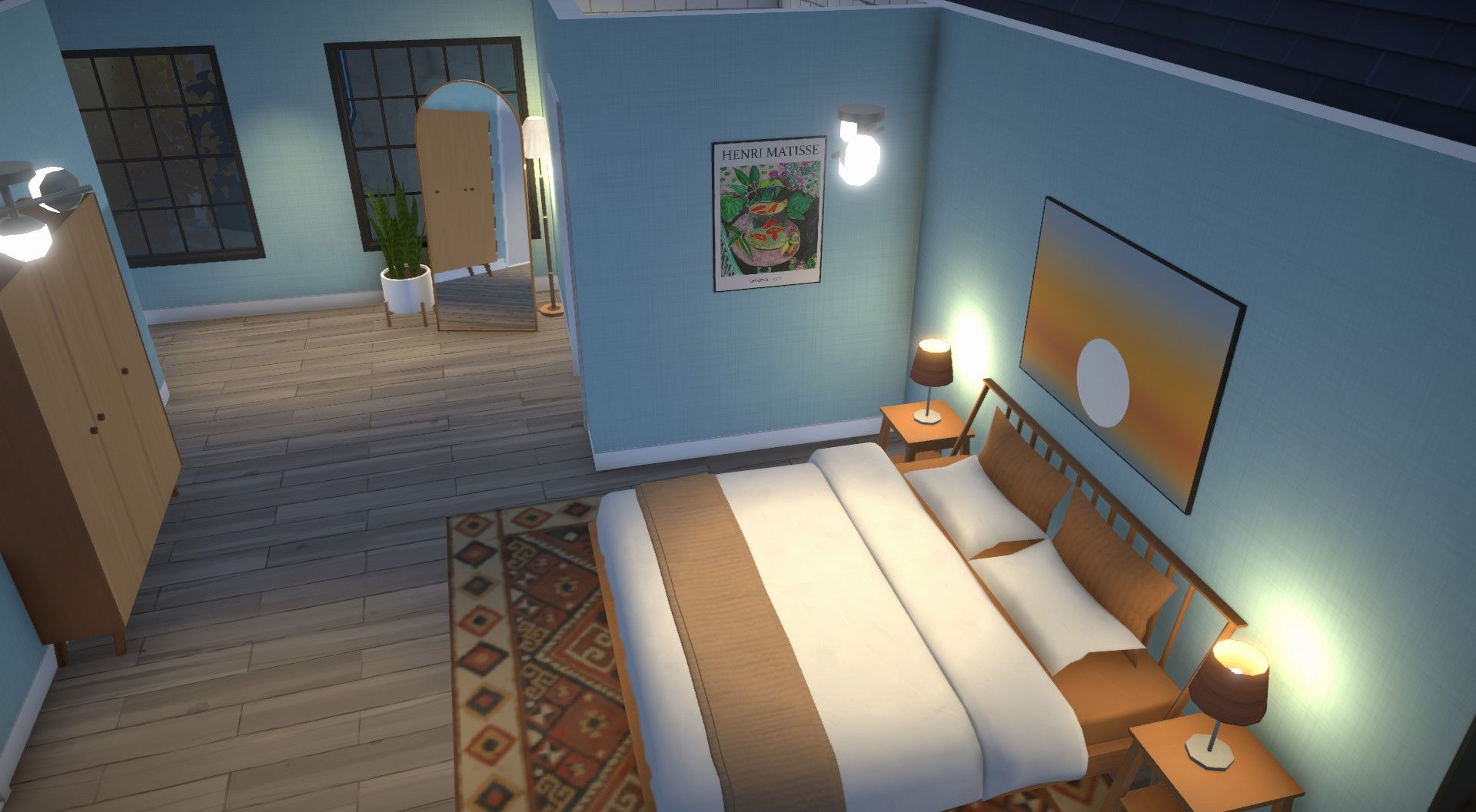 Simple modern town house <30K image 8