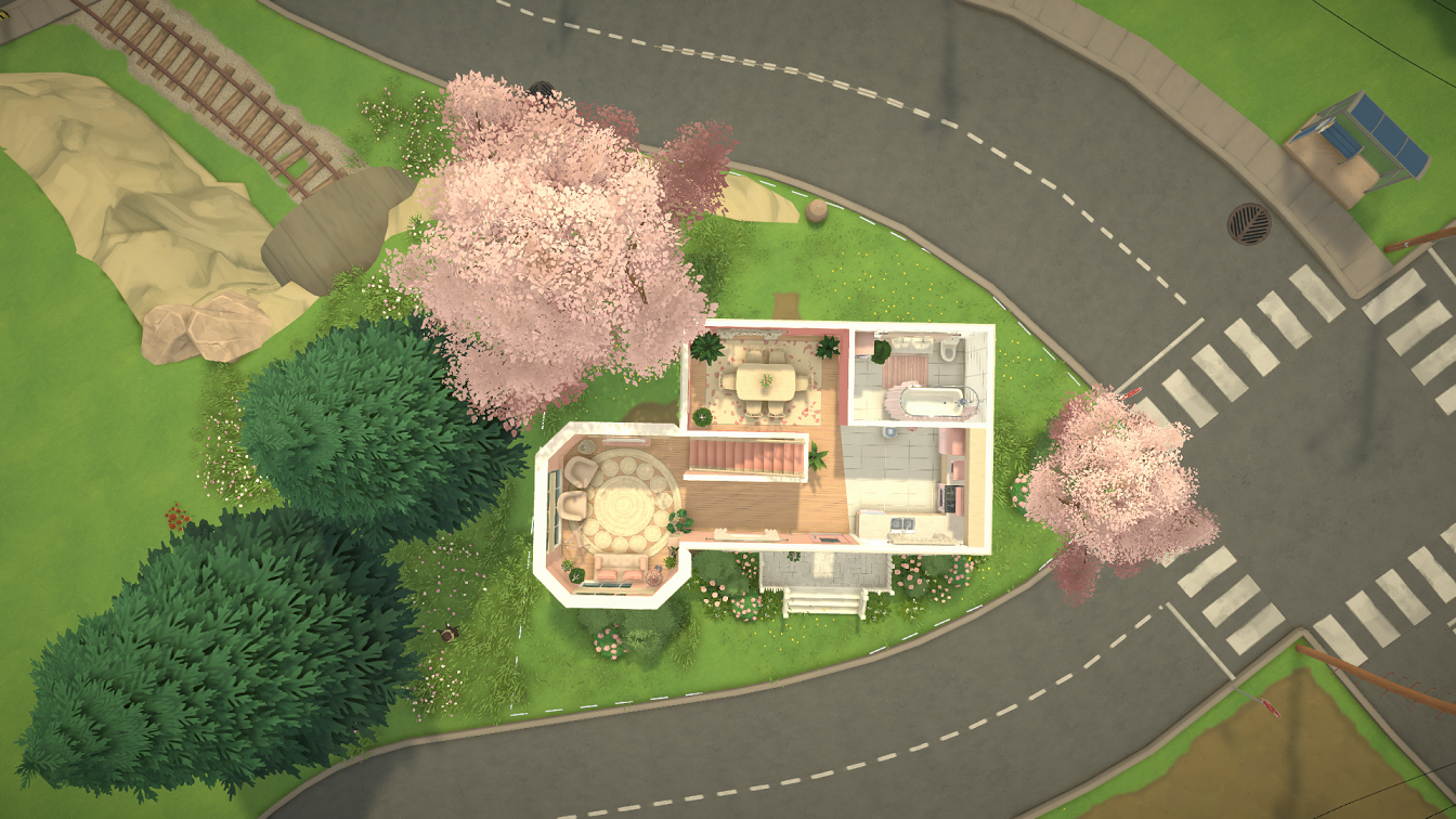 Cute Pink "Starter" Home: 2 Bed/2 Bath image 3