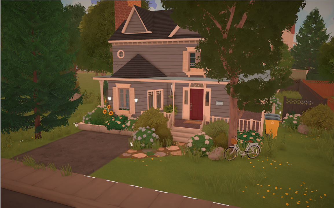 Blue Suburban House image 3