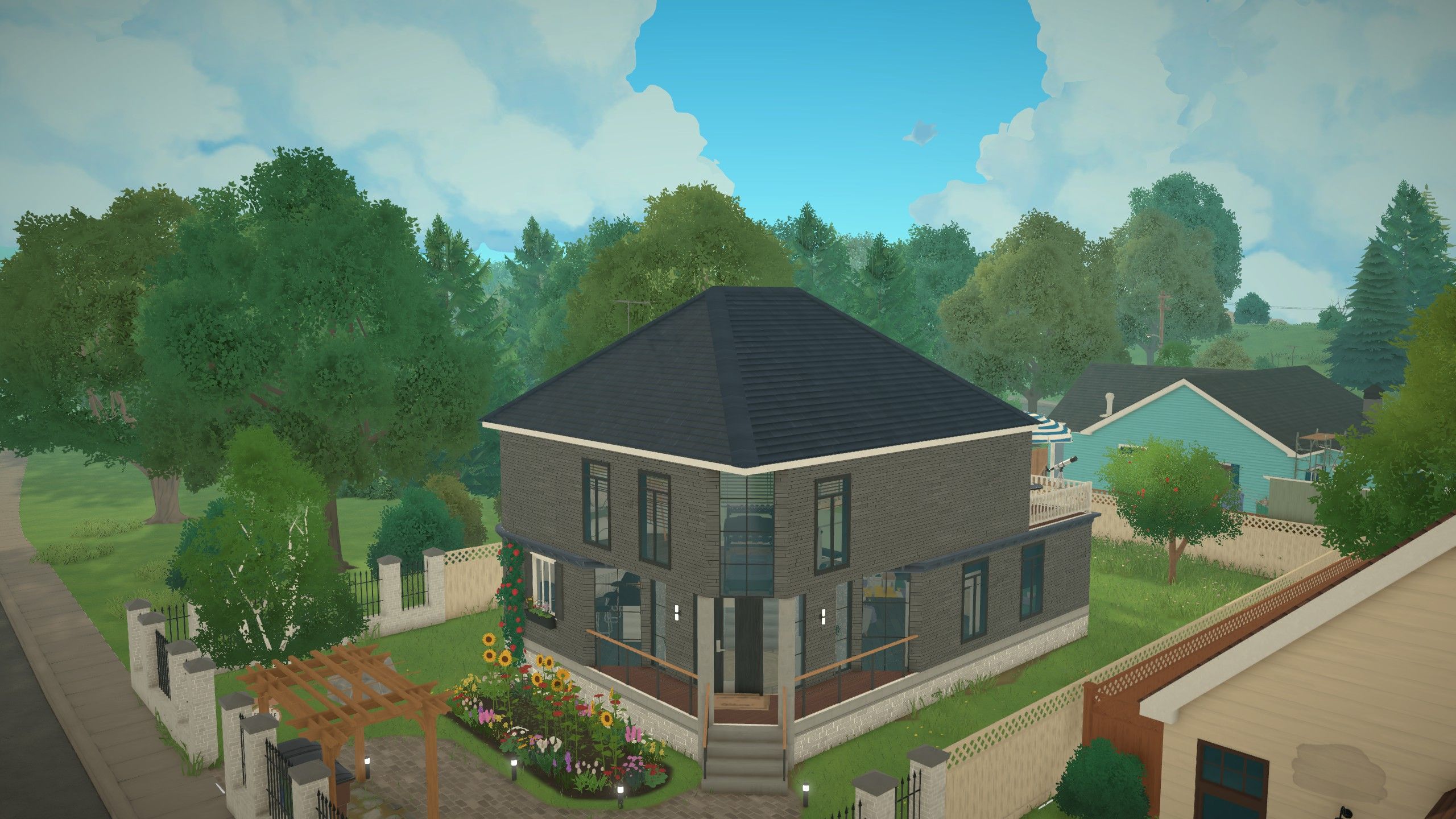 Modern Brick Home image 2