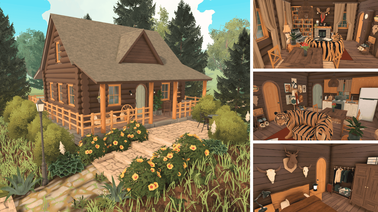 NanaWillow's Hunter's Log Cabin image 1