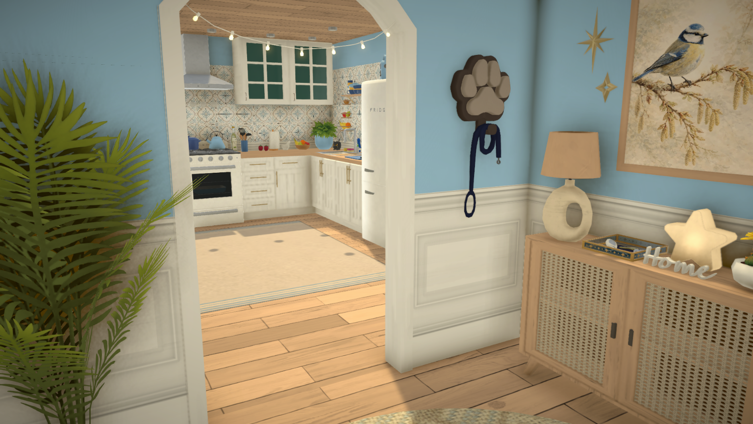 [FlaviaForesta] Light blue modern cottage image 21