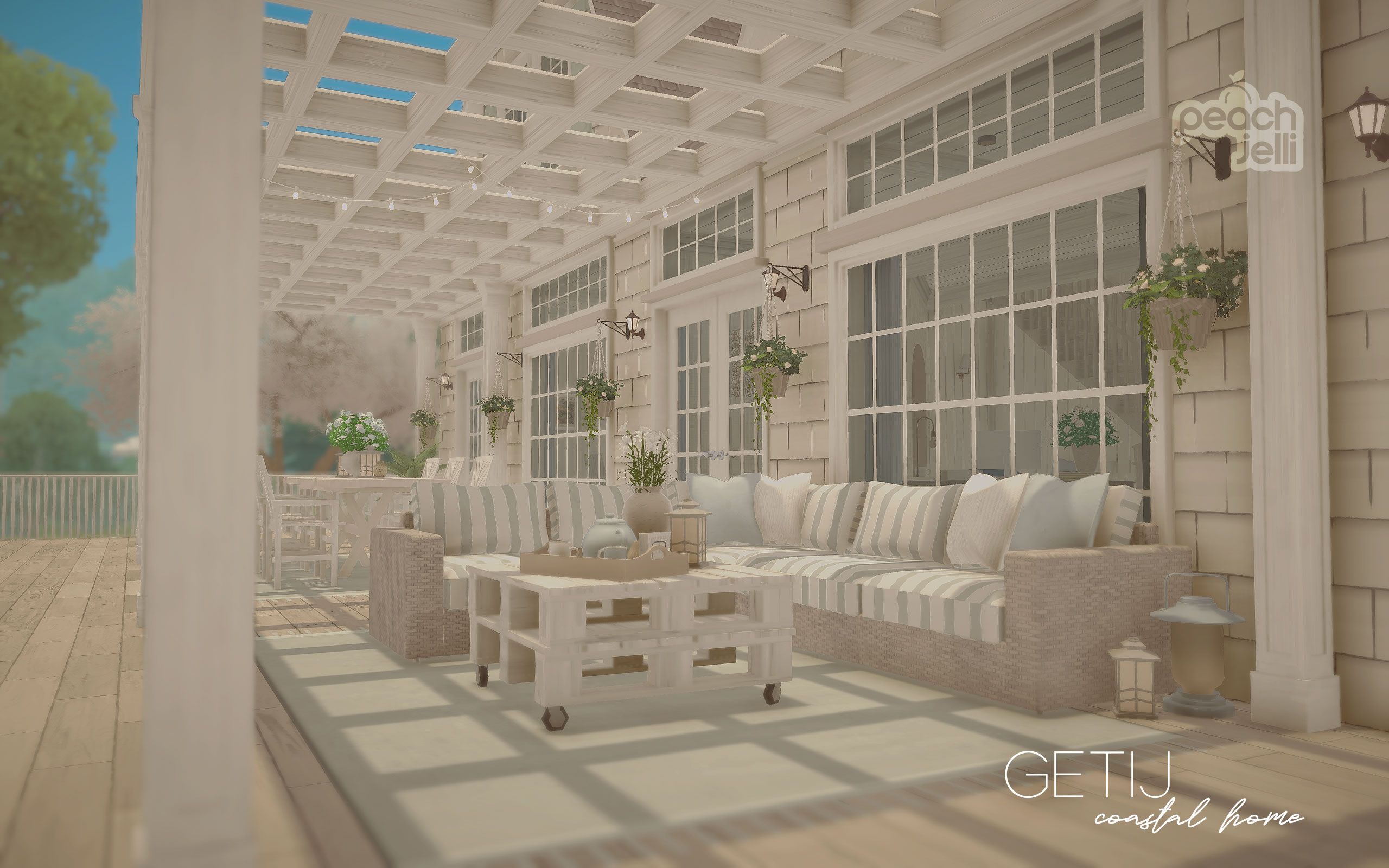 GETIJ | 3BR Dutch Colonial (No Mods/CC/Textures) image 3