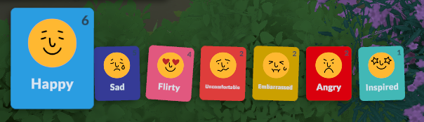 Emotion Colors with Blue Happy image 1