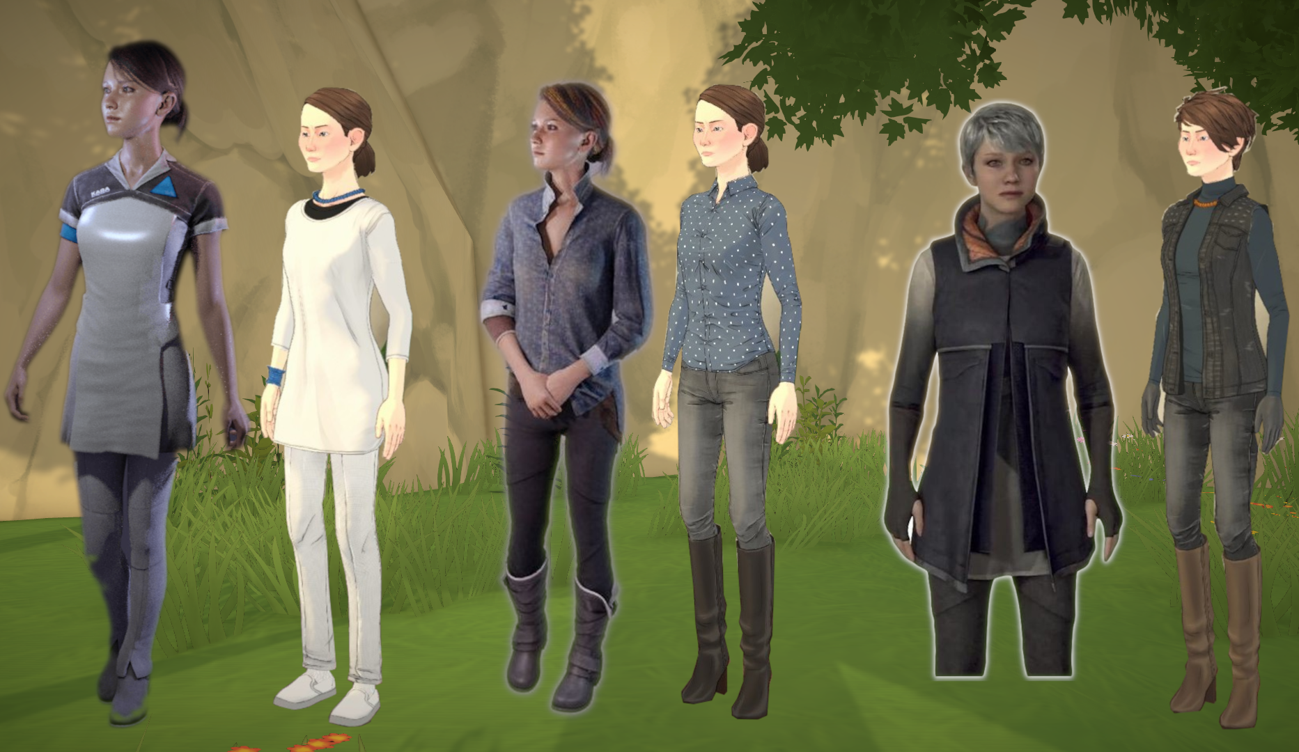 Detroit Become Human: Kara, Luther and Alice image 3