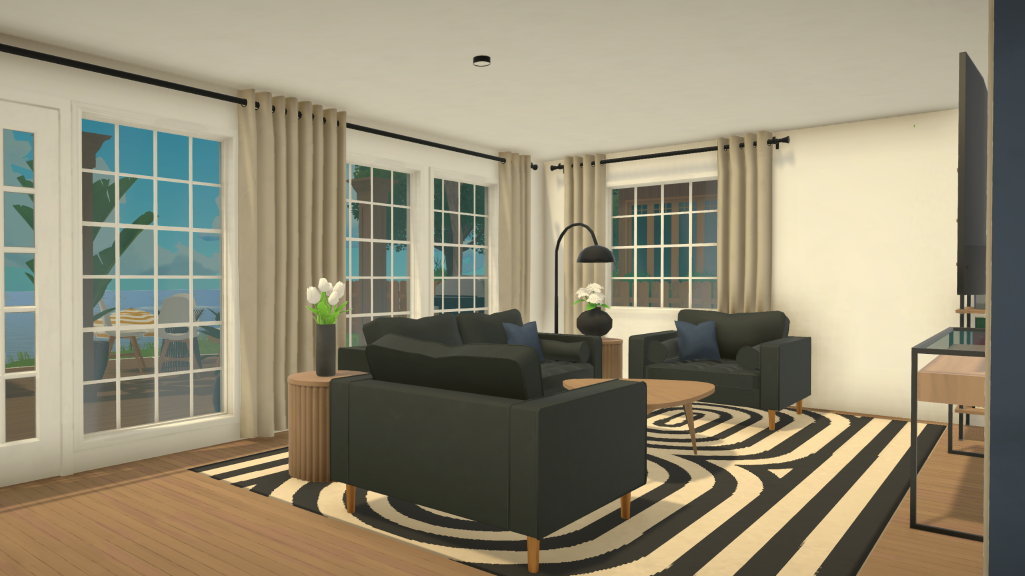 Scandi Coastal Beach House image 10