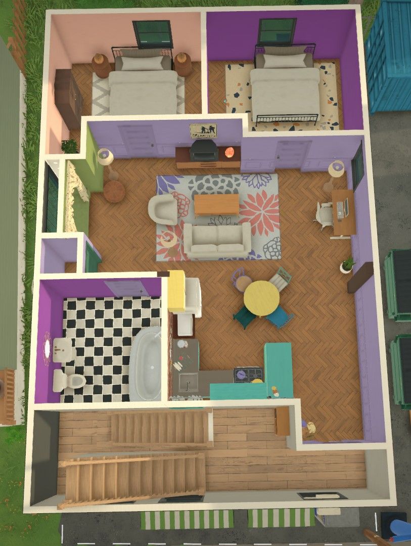 Friends adjacent - 2 apartments and a perky cafe image 1