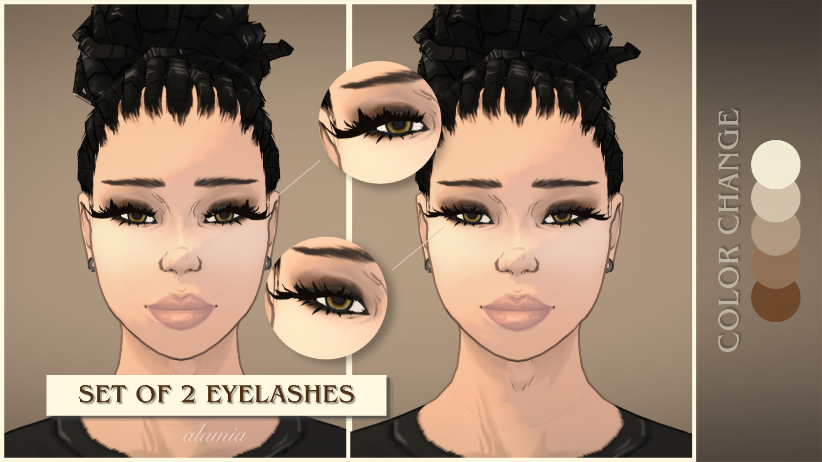 Set of 2 Eyelashes image 1