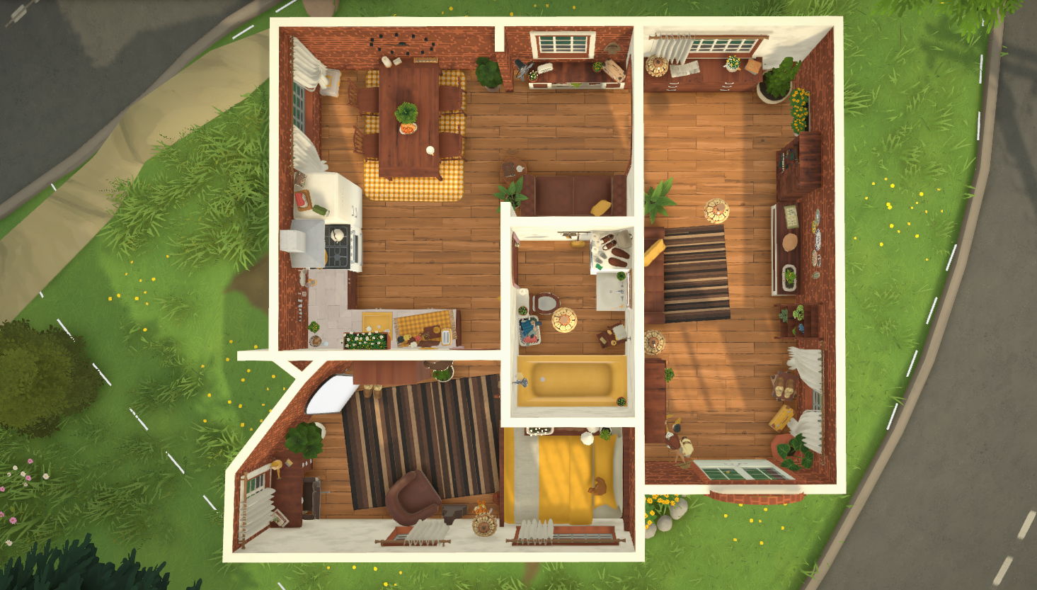 Cozy Brick Rustic Grandma House Cottage image 1