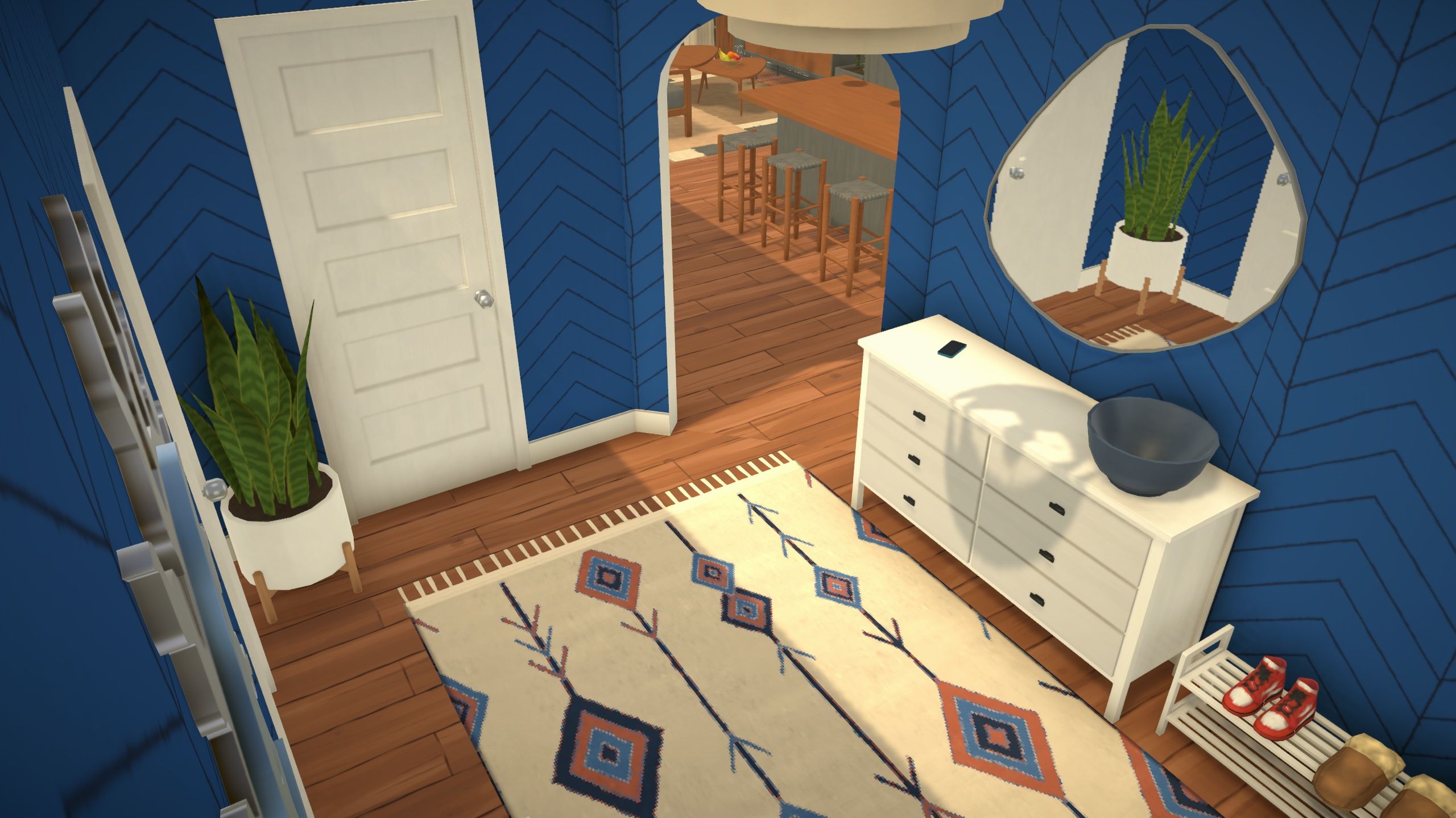 Blue suburban-ish image 4