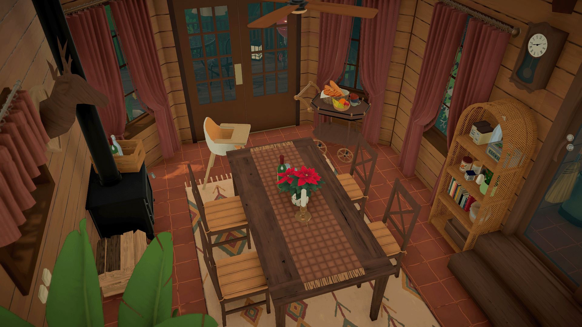 Log Cabin on Mountain Scarf Drive [pujipop ♡] image 9