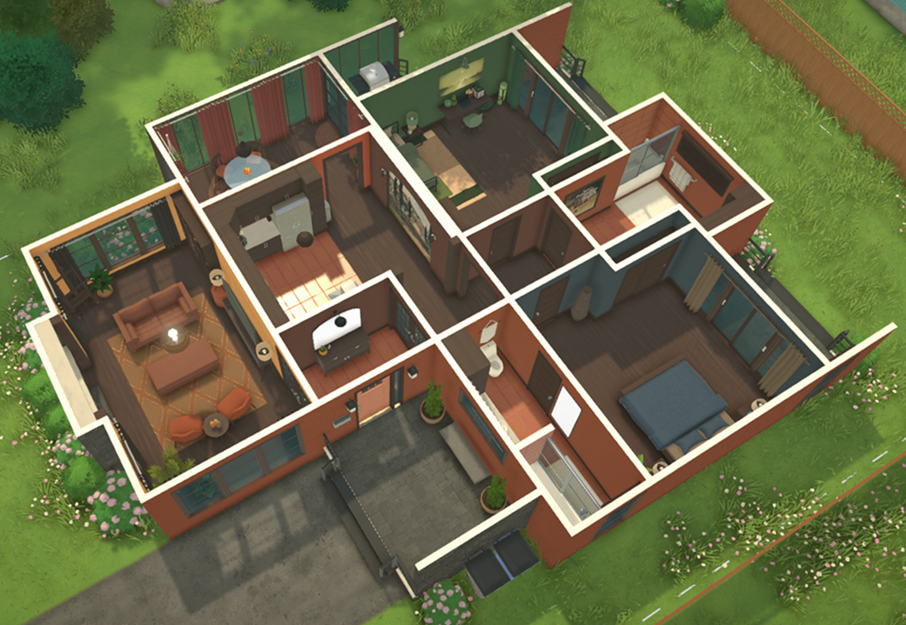 Modern Two Bedroom image 11