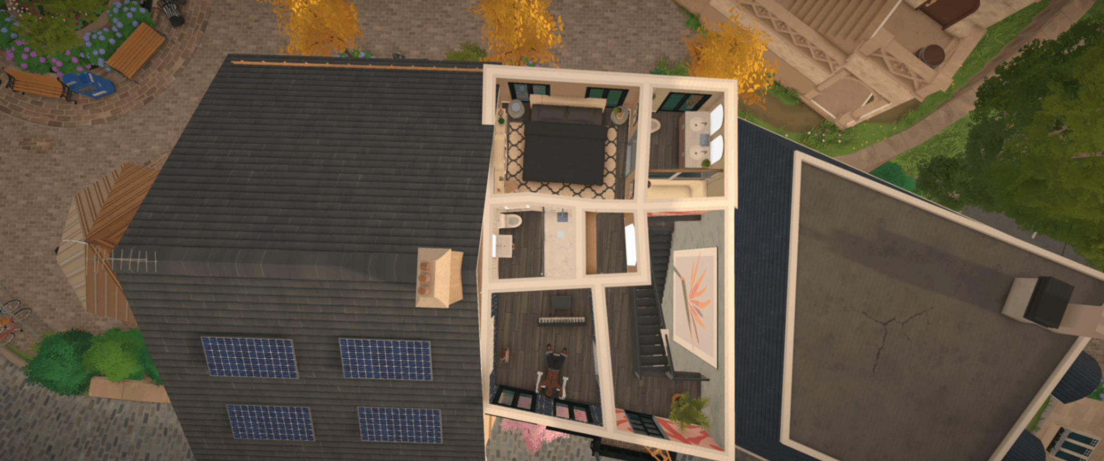 Paris-Inspired 3-Story Home. 2 Bed 4 Bath image 3