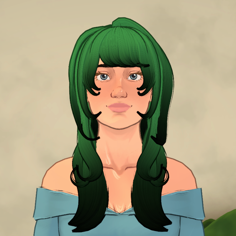 Heather Hair CC image 2