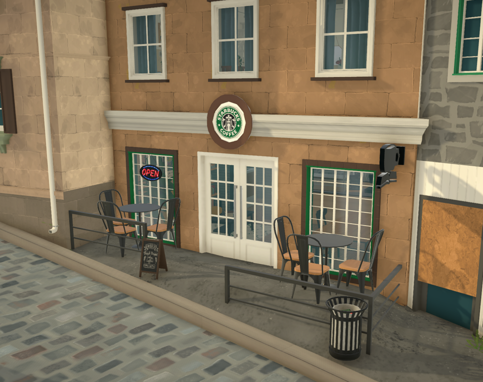 Starbucks with Apartment Above image 2