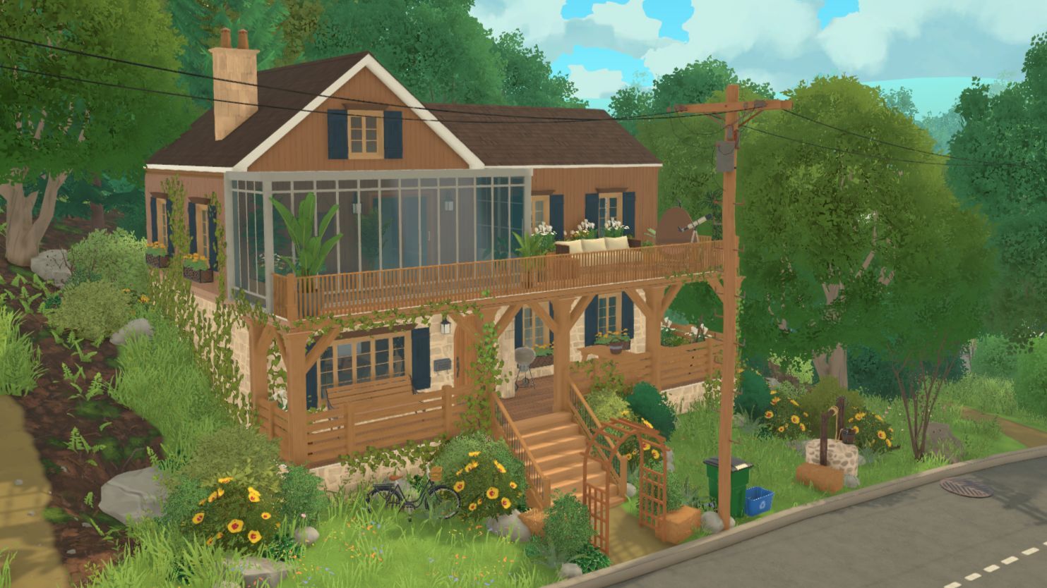 Mountain Cabin with Greenhouse image 2
