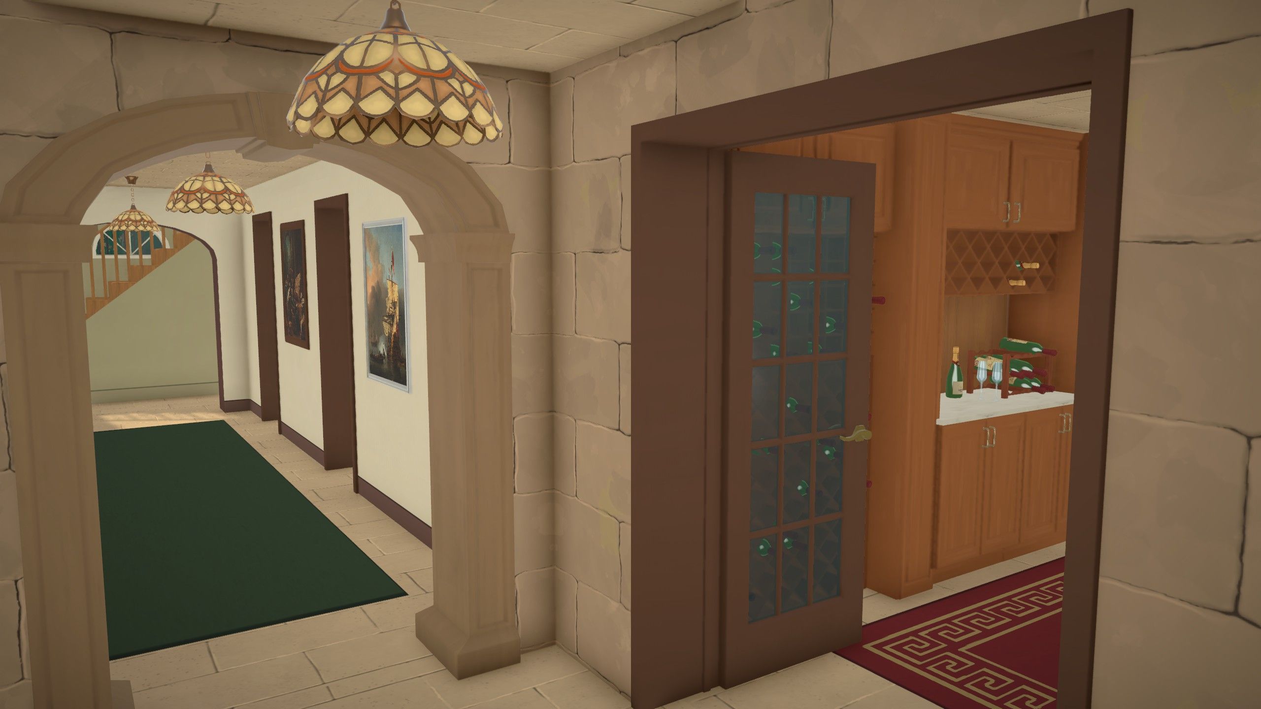 French Chateau Revival - Furnished image 9