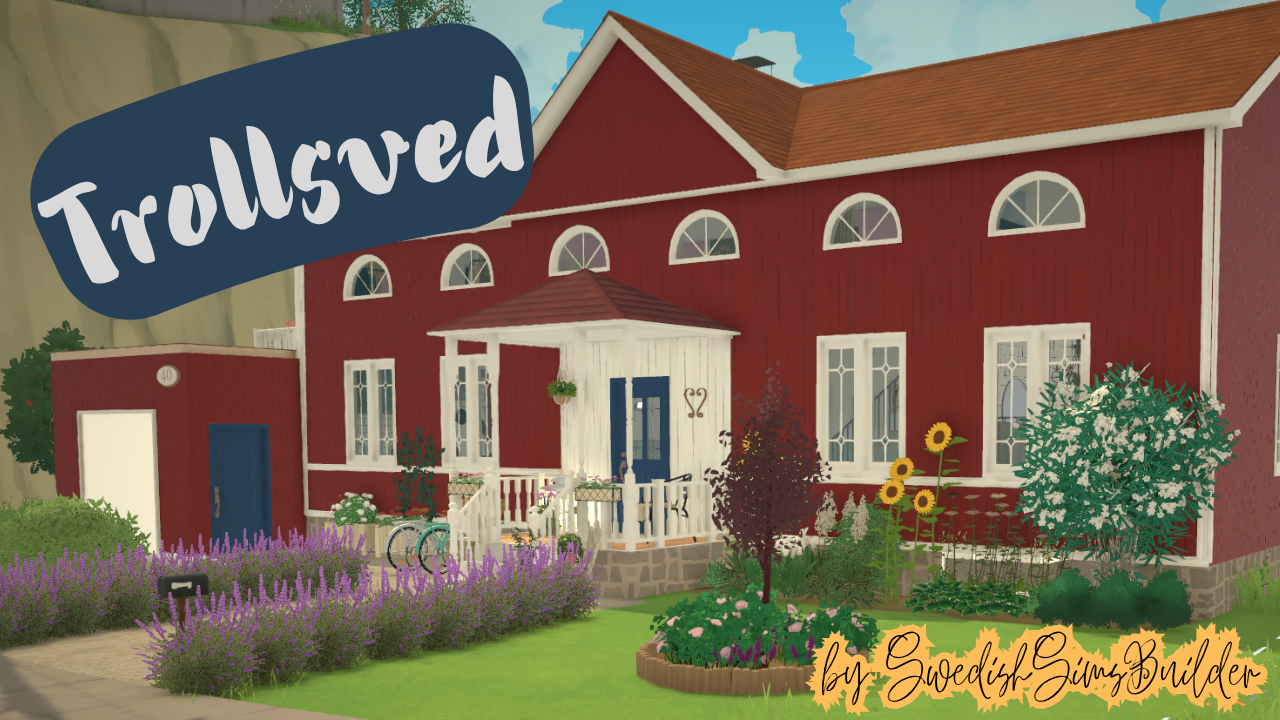 Trollsved  - a Swedish Countryside Villa by SwedishSimsBuilder image 1