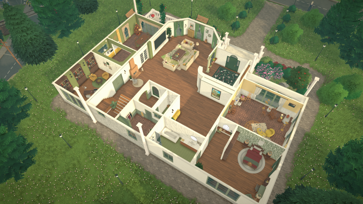 【03】Modern two-storey manor villa image 5