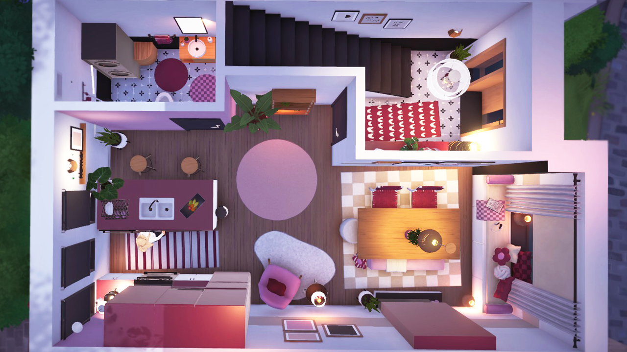 Aesthetic Modern Girl House image 4