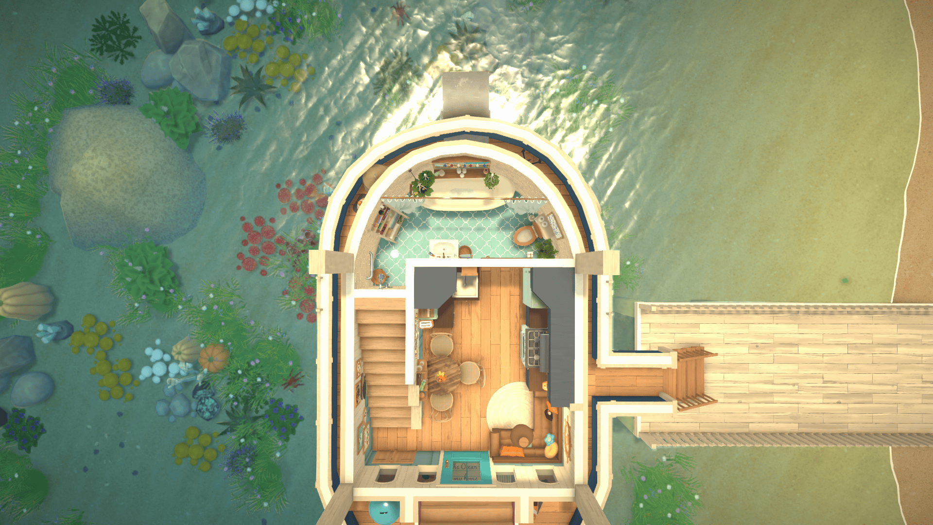 [NO MODS] Quaint Houseboat on Empty Terrain image 2