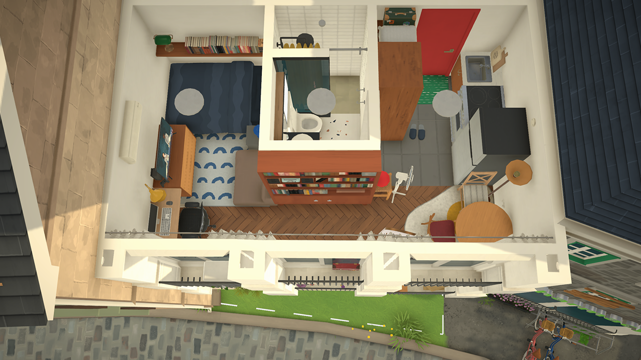 parisian apartment building image 2