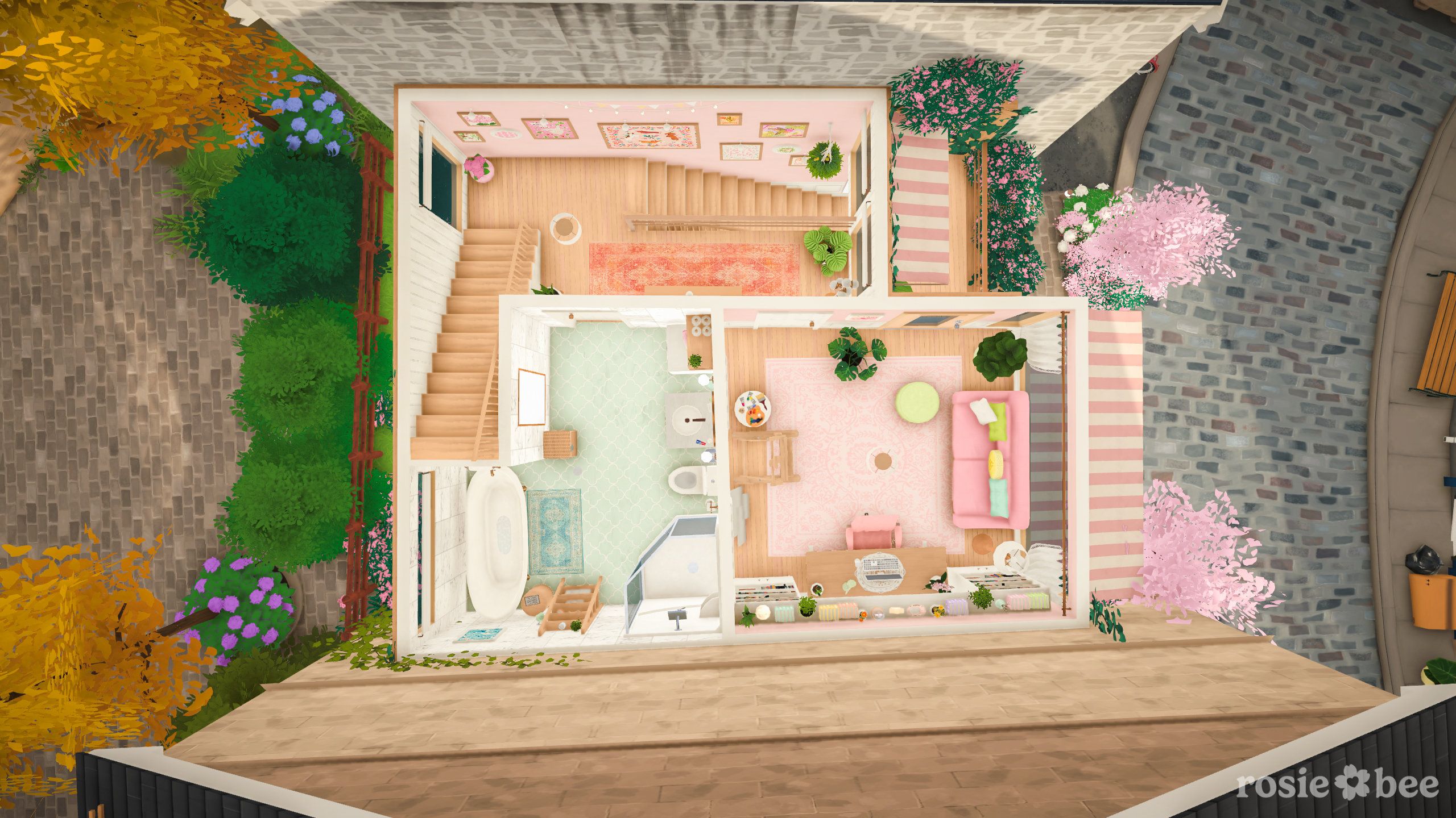 Cozy Pink Townhouse (CC) image 3