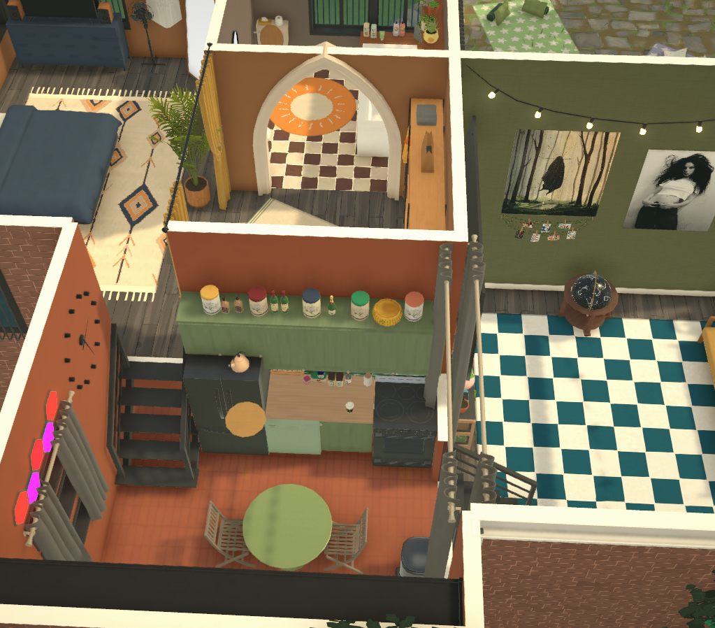 mini split level  w/pond + outdoor theatre image 11