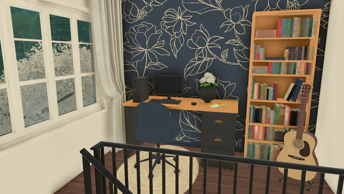 Small Blue Family Bungalow image 8