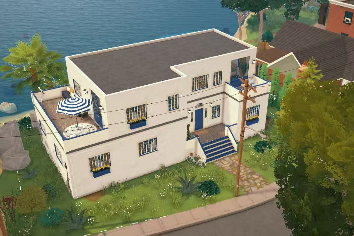地中海风别墅/Mediterranean-style villa image 1