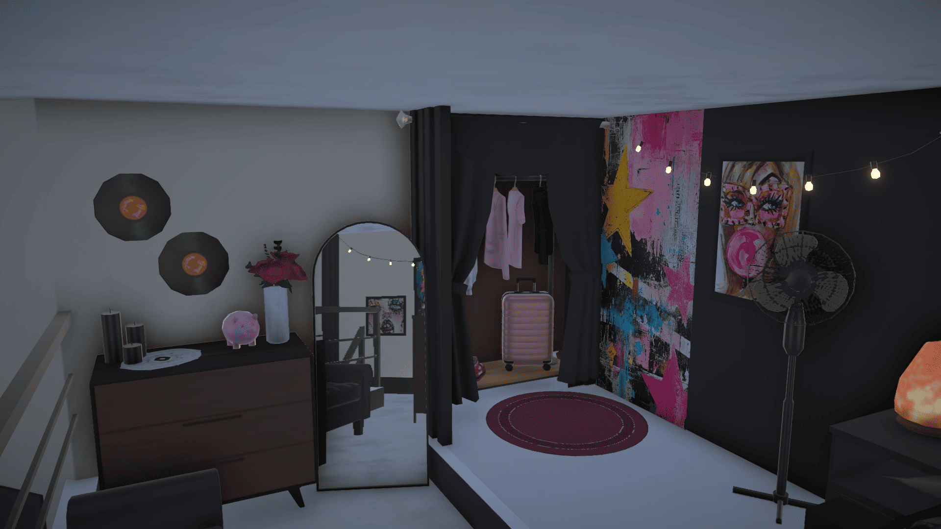 loft apartment, decorated image 5