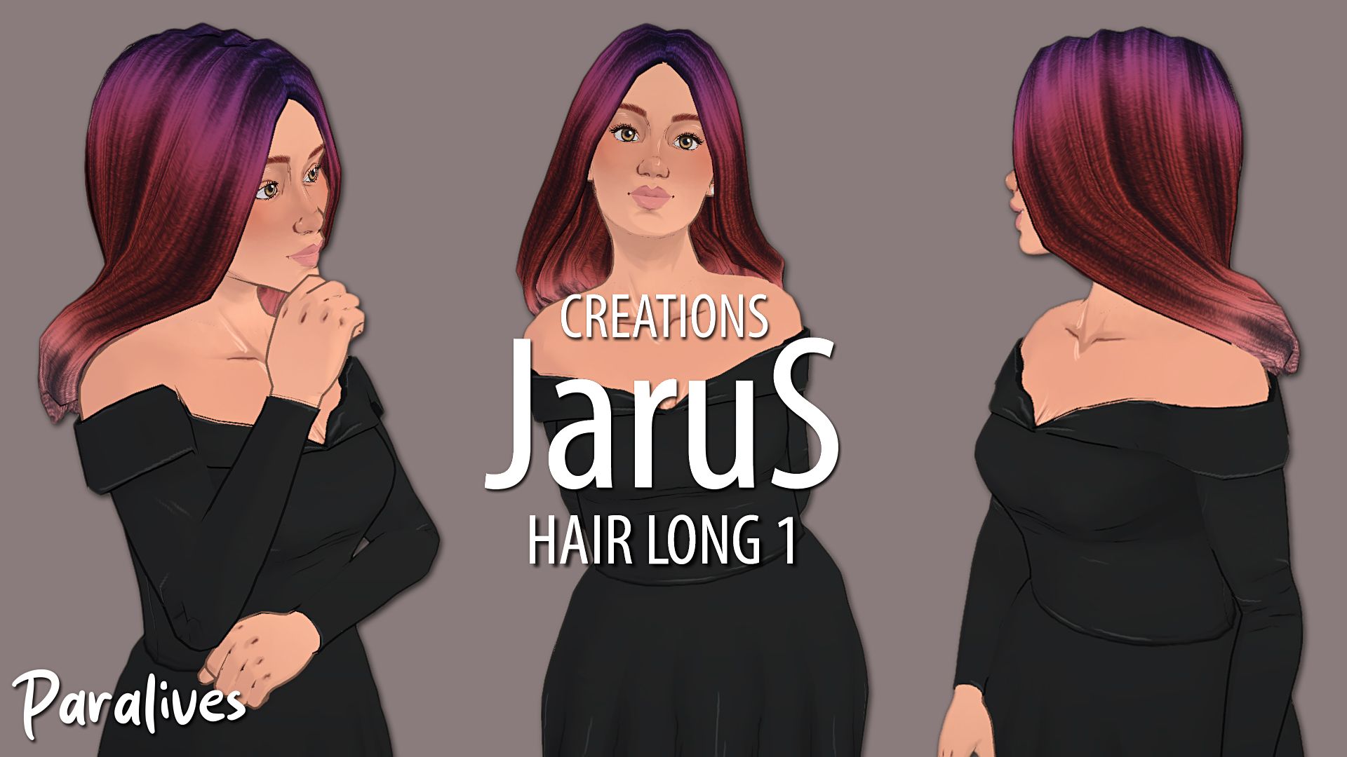 Hair_Long1_JaruS image 1