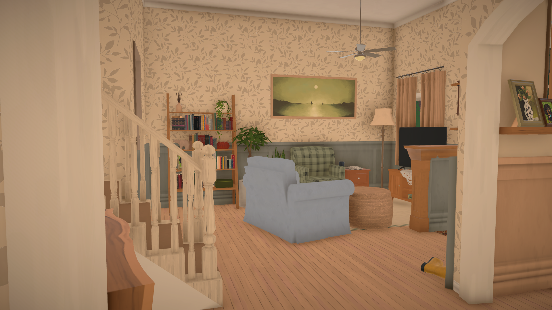Blue Seaside Cottage - 1 Bd 1 Ba image 1