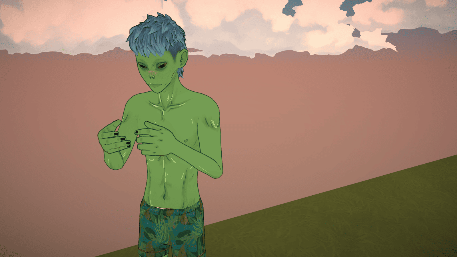 Lonely Alien image 2