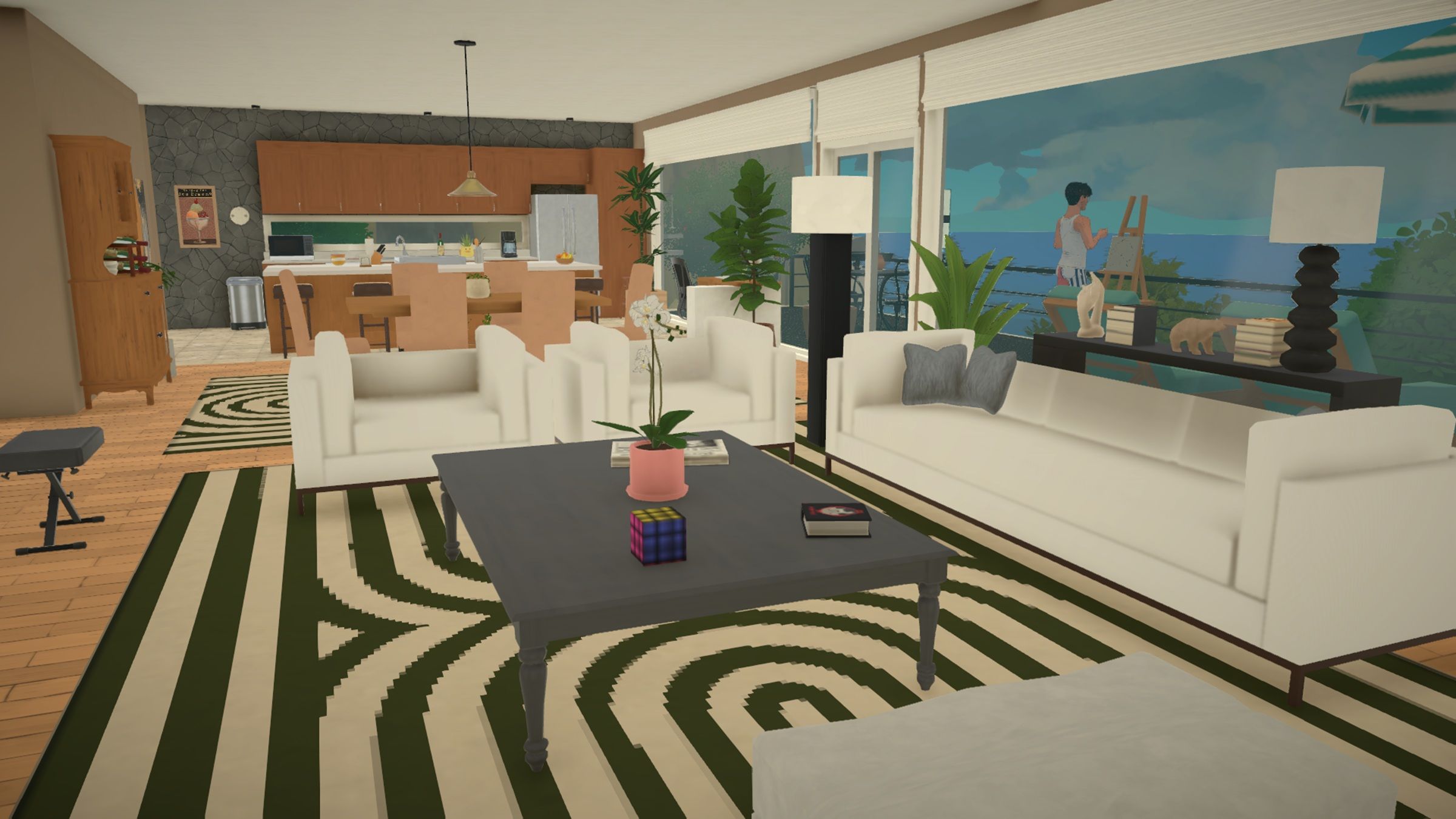 Large Open Concept Modern Home image 5