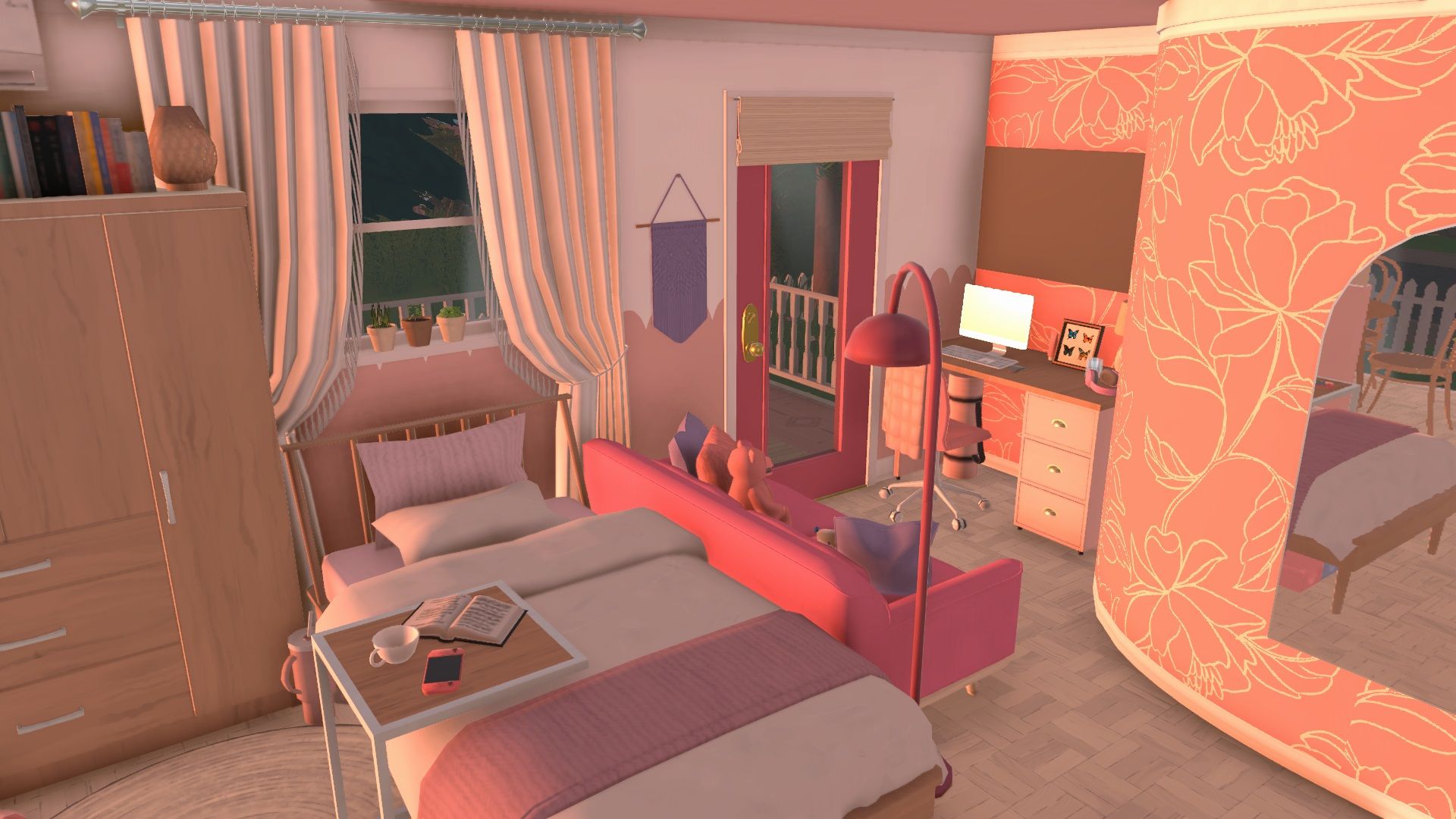 Tiny Pink Corner Home image 3