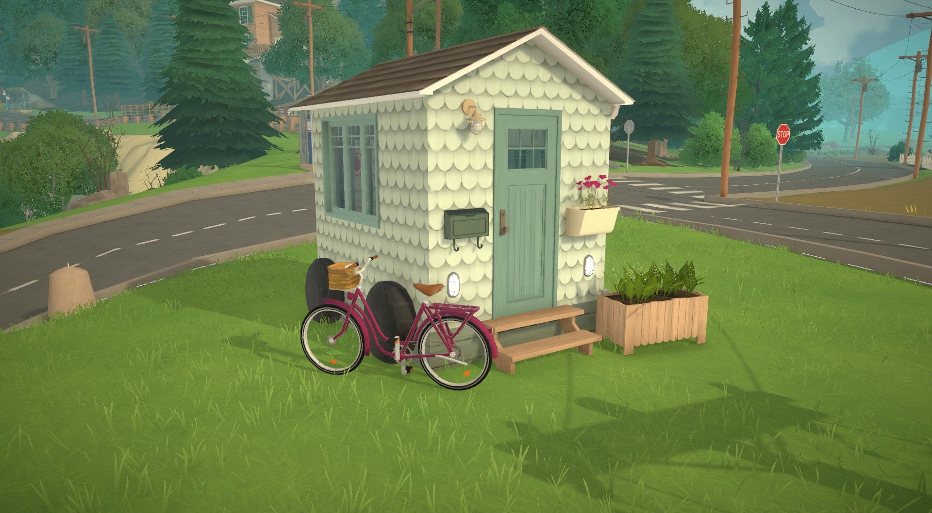 Tiny House - Green Caravan on wheels image 1