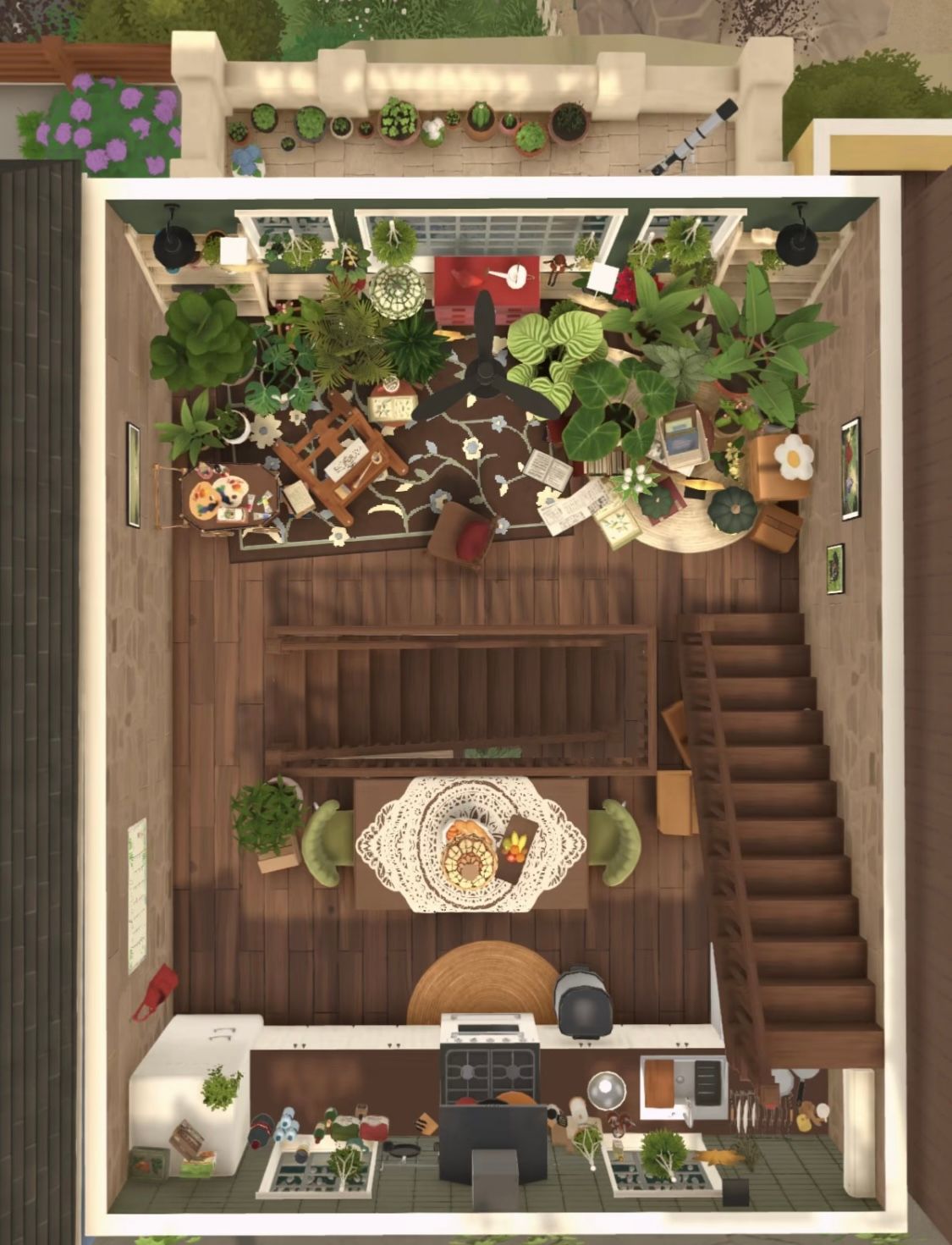 Botanist's workspace (vintage botanical) image 3