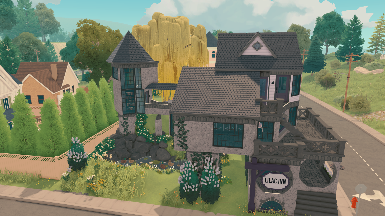 The Lilac Inn - Historic Dark Cottagecore Tavern - Mostly Unfurnished image 1
