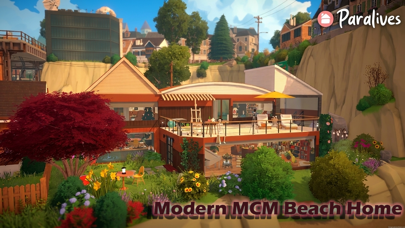 Mid-Century Modern Beachside Retreat image 1