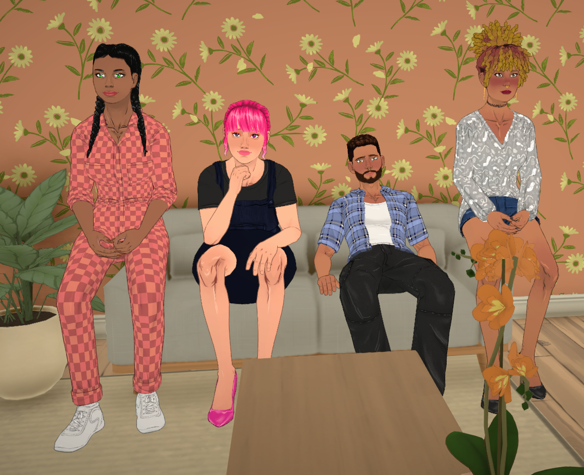 Friends all together. image 3