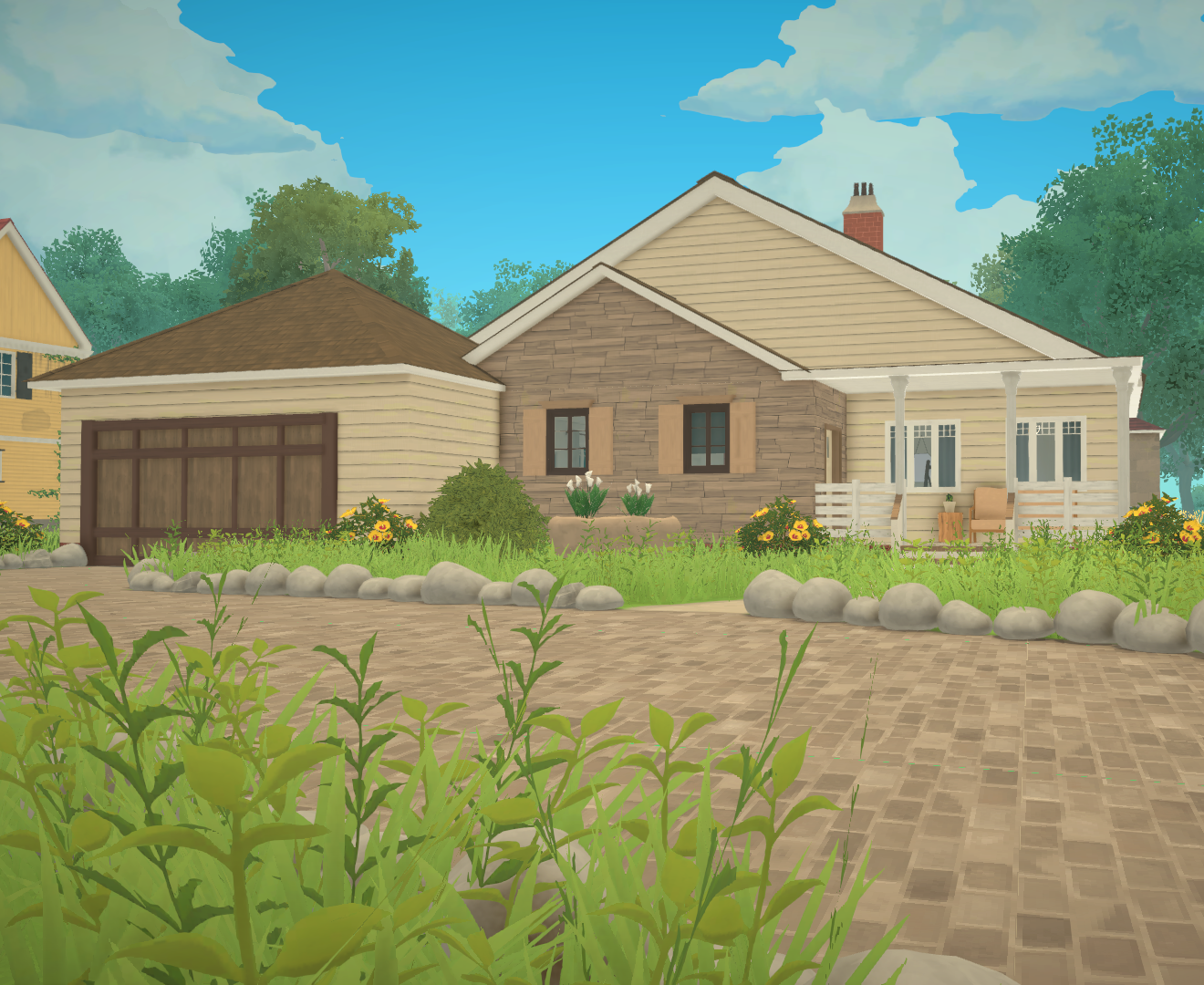 Single level large country family house image 1