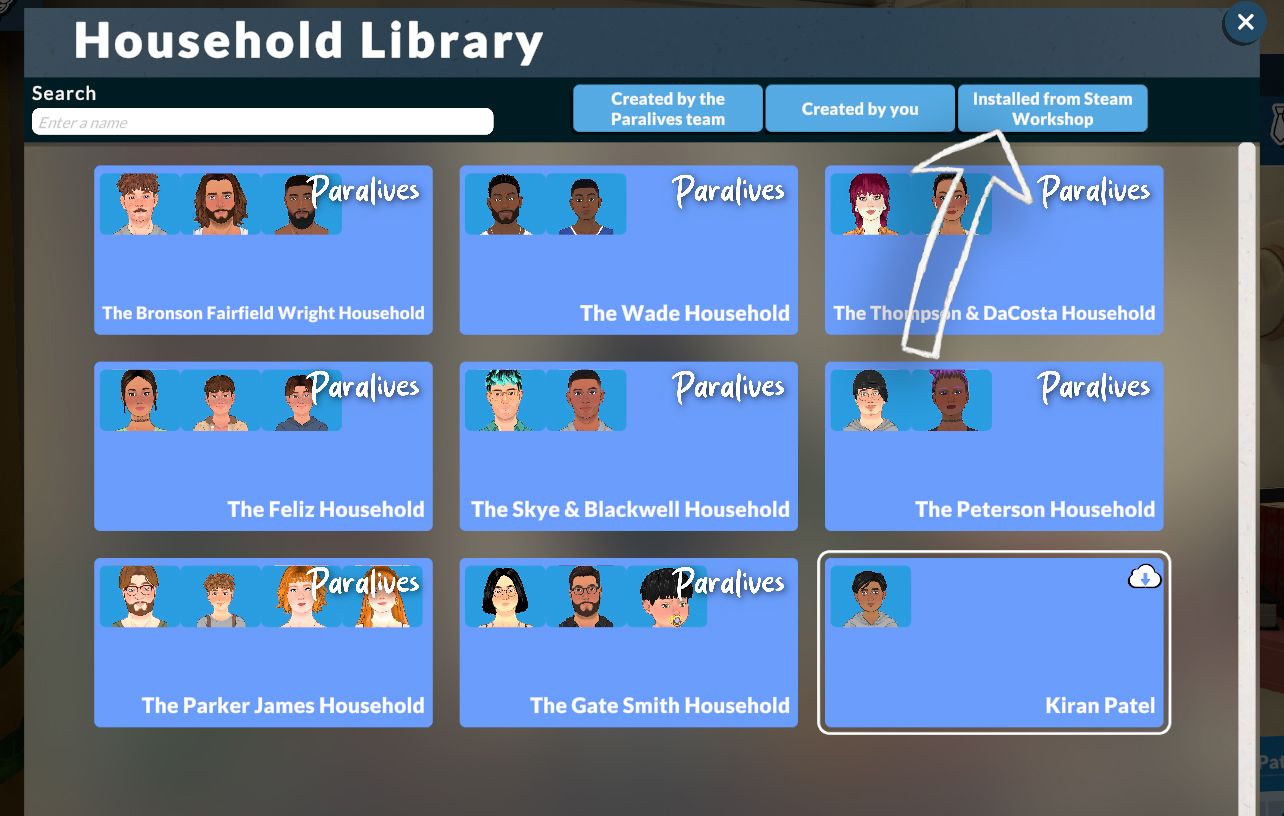 Household Editor | Live Mode Editing image 3